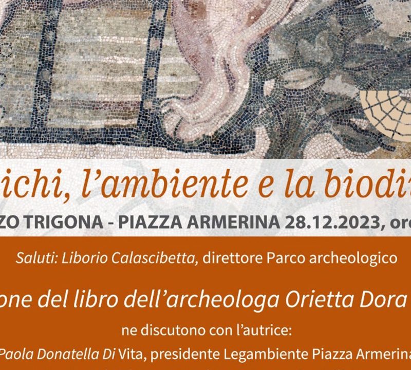 GLI ANTICHI L’AMBIENTE E LA BIODIVERSITA’