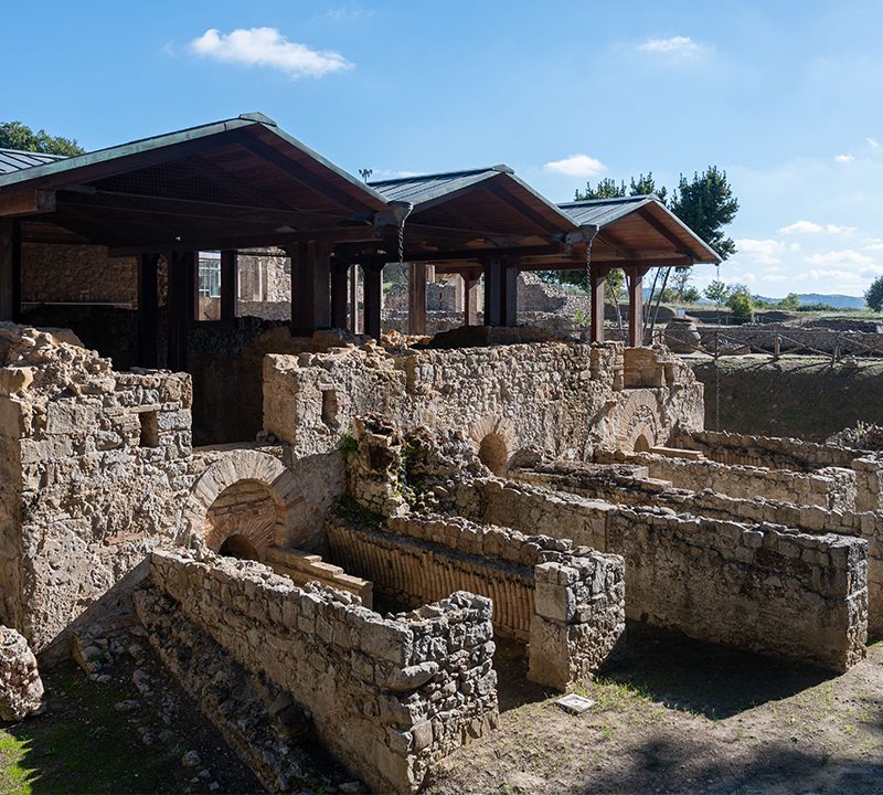 L’AREA MEDIEVALE DELLA VILLA ROMANA DEL CASALE