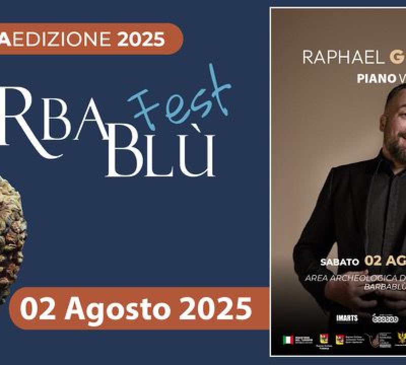 MORGANTINA E VILLA ROMANA DEL CASALE: RAPHAEL GUALAZZI INCANTA IL BARBABLÙ FEST 2025