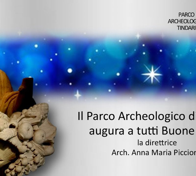 AUGURI DAL PARCO ARCHEOLOGICO DI TINDARI